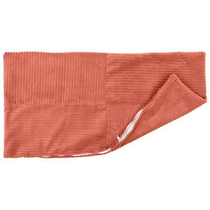 Cushion Cover 6 pcs ALMELO Red Orange 40 x 70 cm Corduroy