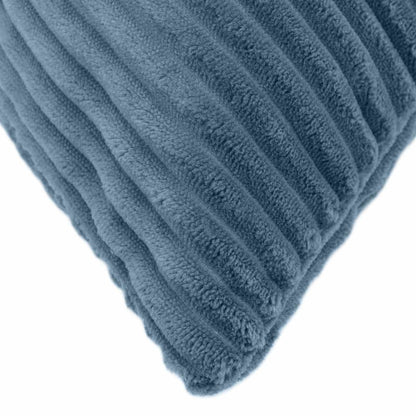 Cushion Cover 6 pcs ALMELO Blue 40 x 70 cm Corduroy