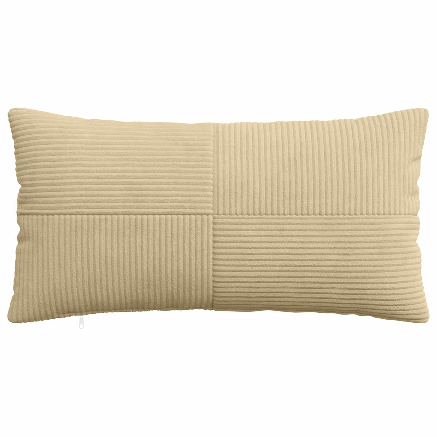 Cushion Cover 2 pcs ALMELO Grey Green 40 x 80 cm Corduroy