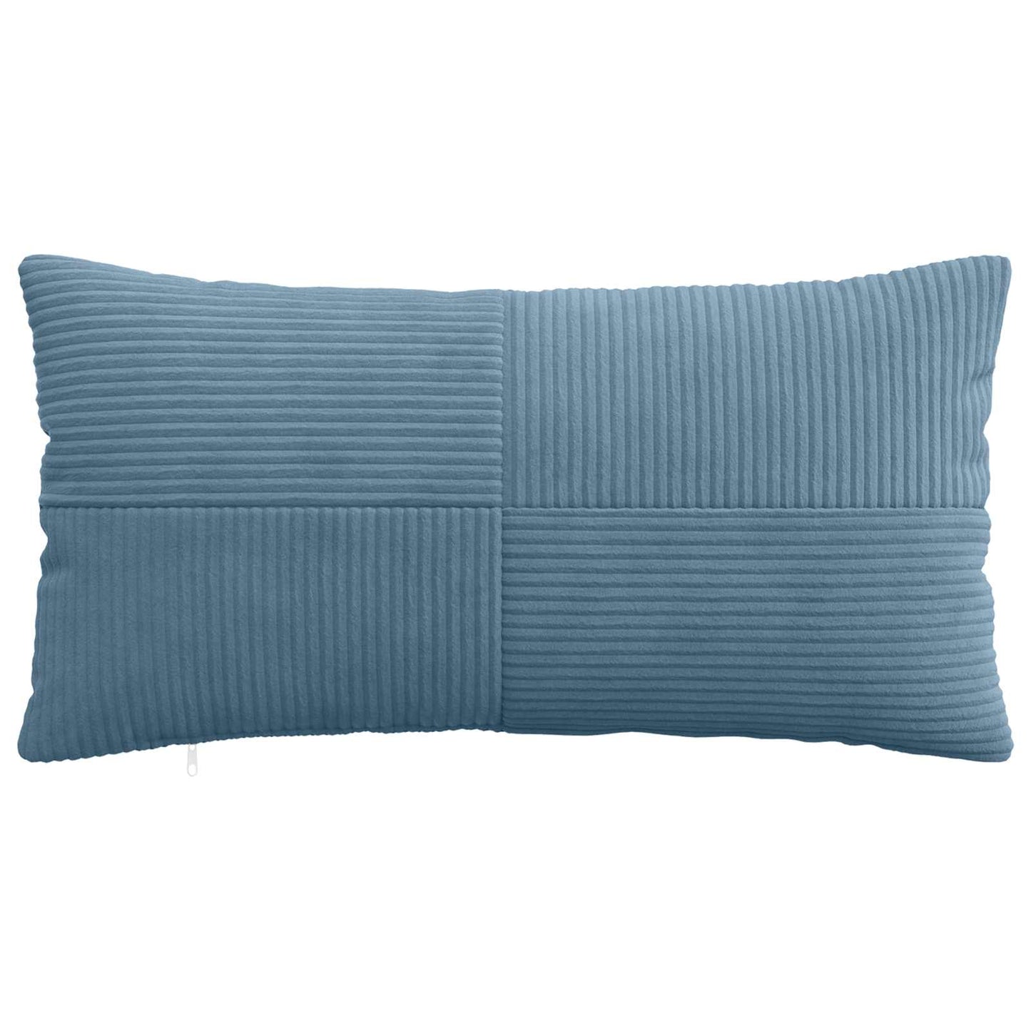 Cushion Cover 2 pcs ALMELO Blue 40 x 80 cm Corduroy