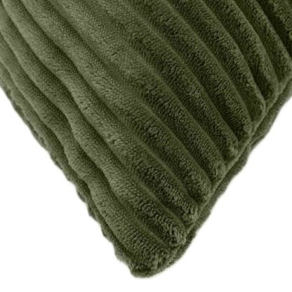 Cushion Cover 6 pcs ALMELO Green 40 x 80 cm Corduroy