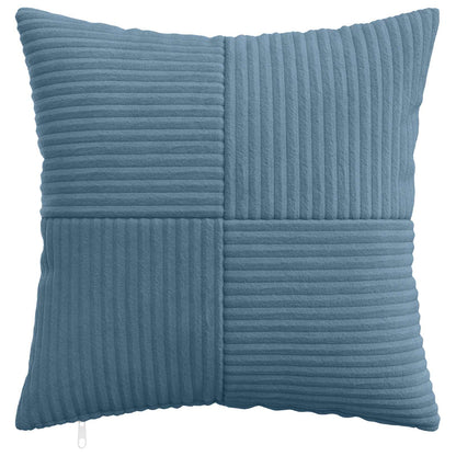 Cushion Cover 6 pcs ALMELO Blue 50 x 50 cm Corduroy