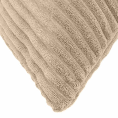 Cushion Cover 2 pcs ALMELO Taupe 50 x 70 cm Corduroy