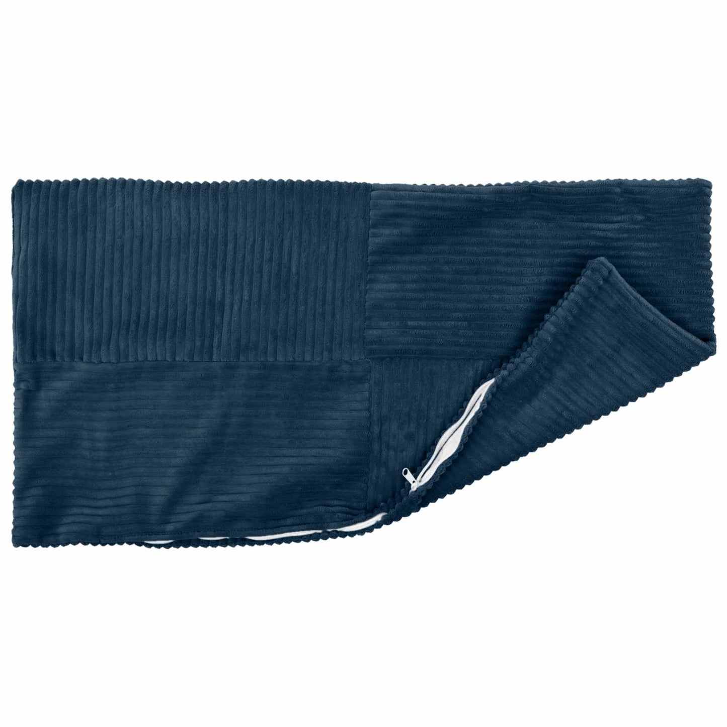 Cushion Cover 6 pcs ALMELO Navy Blue 50 x 75 cm Corduroy