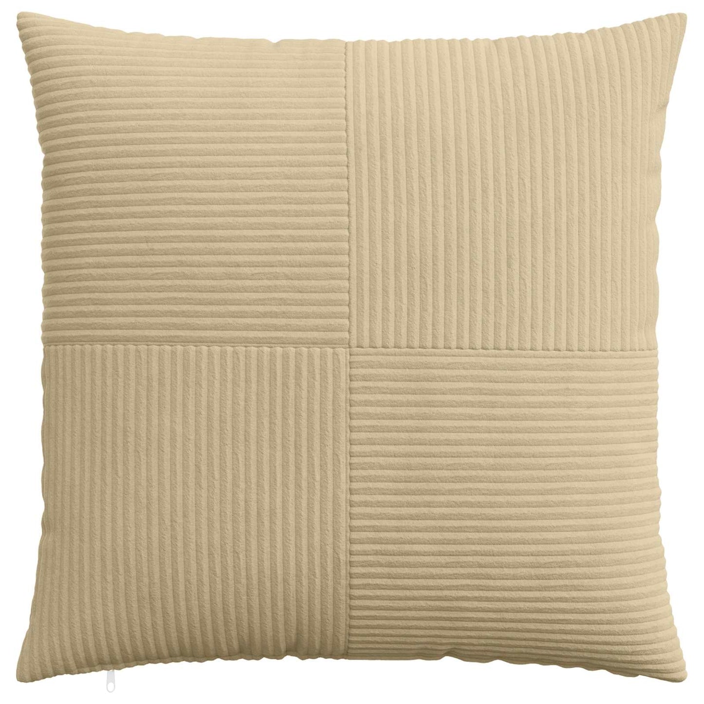 Cushion Cover 2 pcs ALMELO Grey Green 55 x 55 cm Corduroy