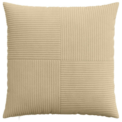 Cushion Cover 2 pcs ALMELO Grey Green 65 x 65 cm Corduroy