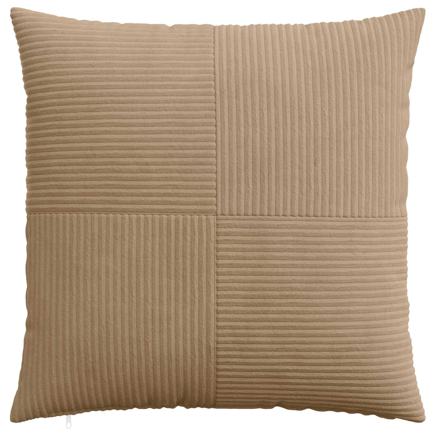 Cushion Cover 2 pcs ALMELO Brown 70 x 70 cm Corduroy