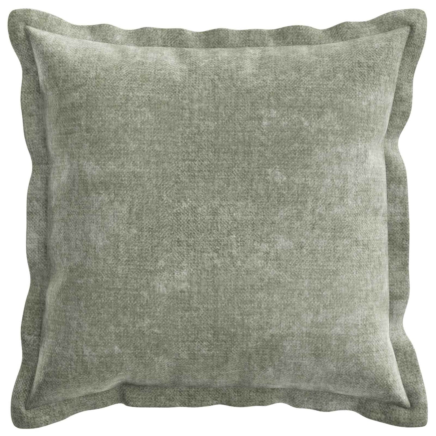 Cushion Cover 2 pcs HOUTEN Green 30 x 30 cm Chenille Fabric