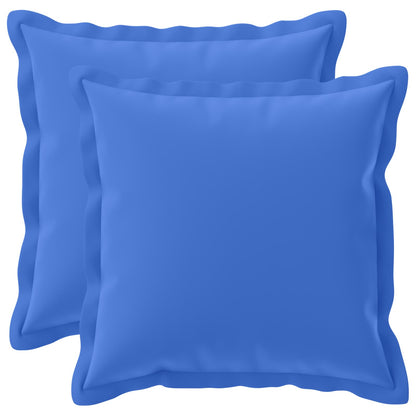 Cushion Cover 2 pcs HOUTEN Royal Blue 30 x 30 cm Polyester