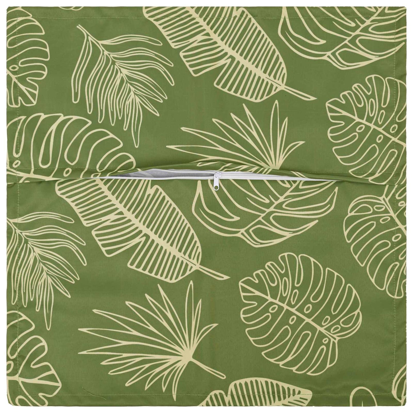 Cushion Cover 6 pcs HOUTEN Leaf Design 30 x 30 cm Polyester