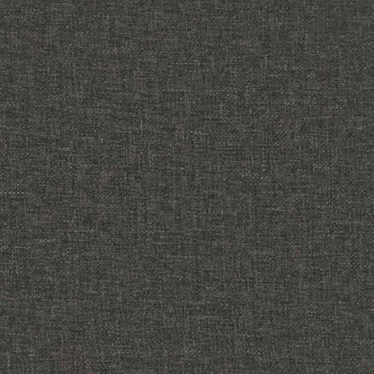 Cushion Cover 2 pcs HOUTEN Dark Grey 30 x 50 cm Faux Linen
