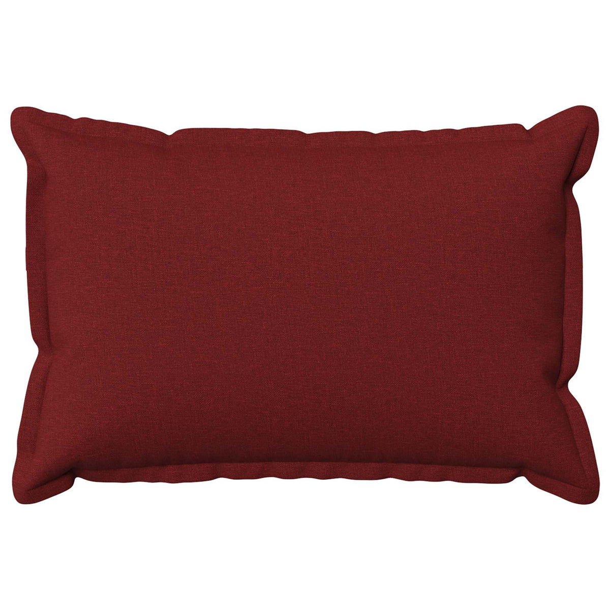 Cushion Cover 6 pcs HOUTEN Wine Red 30 x 50 cm Faux Linen