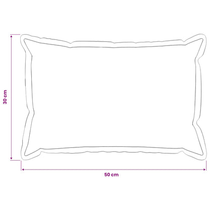 Cushion Cover 2 pcs HOUTEN Pink 30 x 50 cm Bouclé