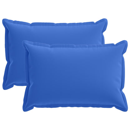 Cushion Cover 2 pcs HOUTEN Royal Blue 30 x 50 cm Polyester