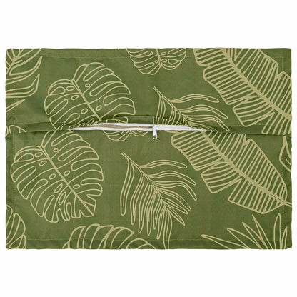 Cushion Cover 2 pcs HOUTEN Leaf Design 30 x 50 cm Polyester
