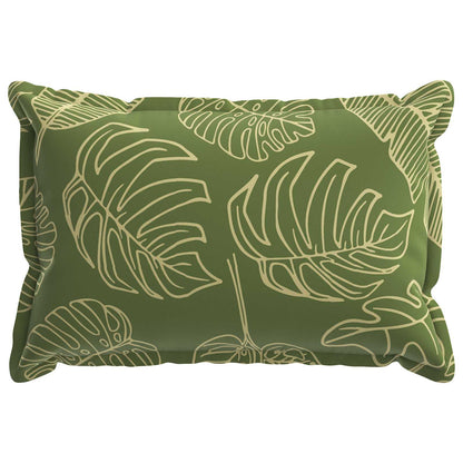 Cushion Cover 2 pcs HOUTEN Leaf Design 30 x 50 cm Polyester