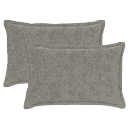 Cushion Cover 2 pcs HOUTEN Light Grey 30 x 50 cm