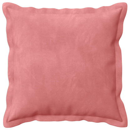 Cushion Cover 6 pcs HOUTEN Pink 35 x 35 cm Velvet