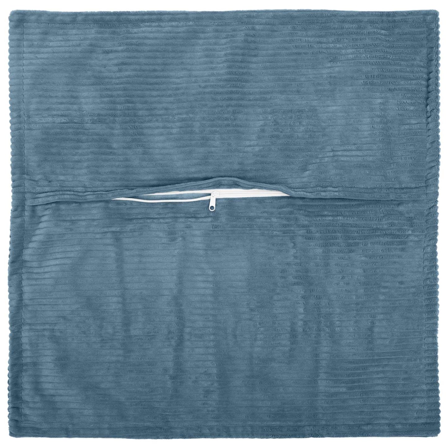 Cushion Cover 2 pcs HOUTEN Blue 35 x 35 cm Corduroy