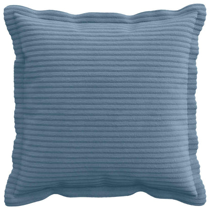Cushion Cover 2 pcs HOUTEN Blue 35 x 35 cm Corduroy