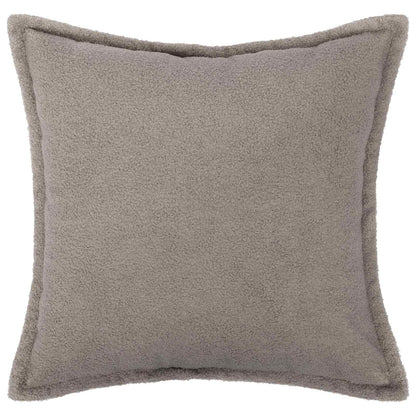 Cushion Cover 2 pcs HOUTEN Light Grey 35 x 35 cm Bouclé