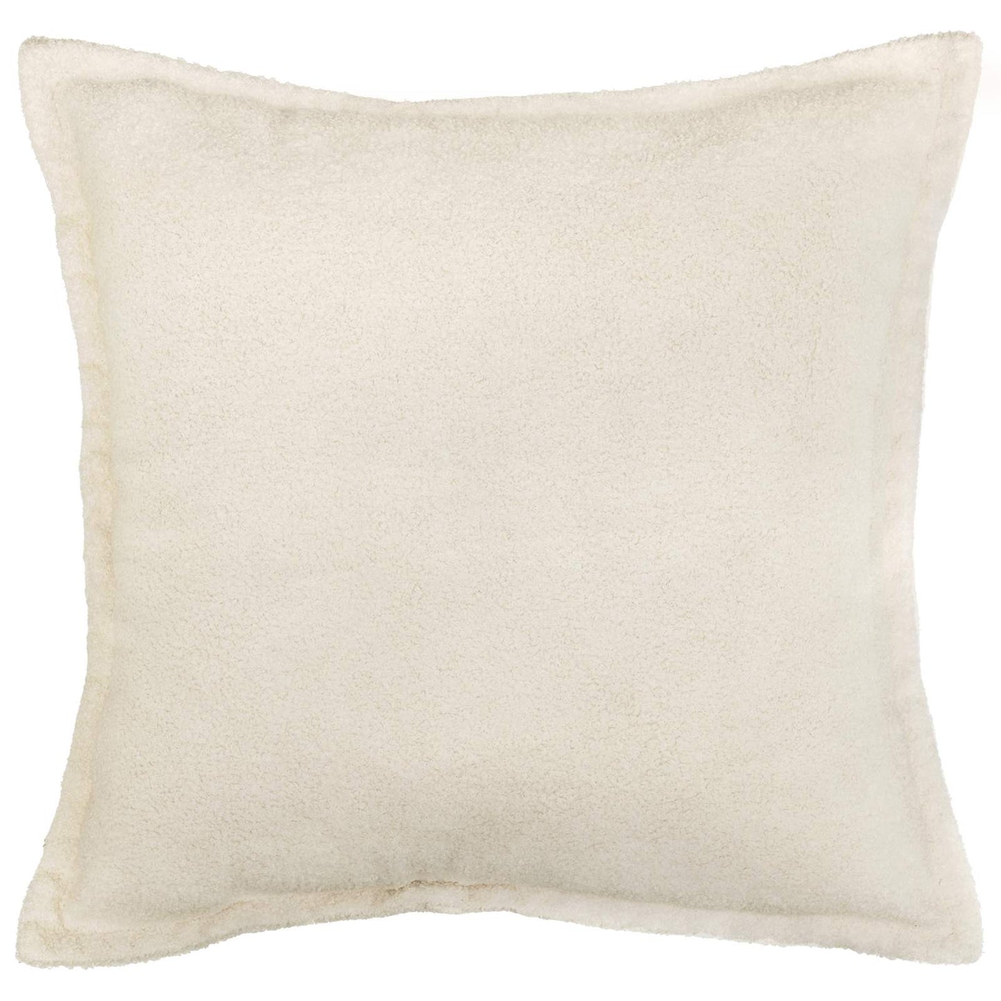 Cushion Cover 2 pcs HOUTEN Cream 35 x 35 cm Bouclé