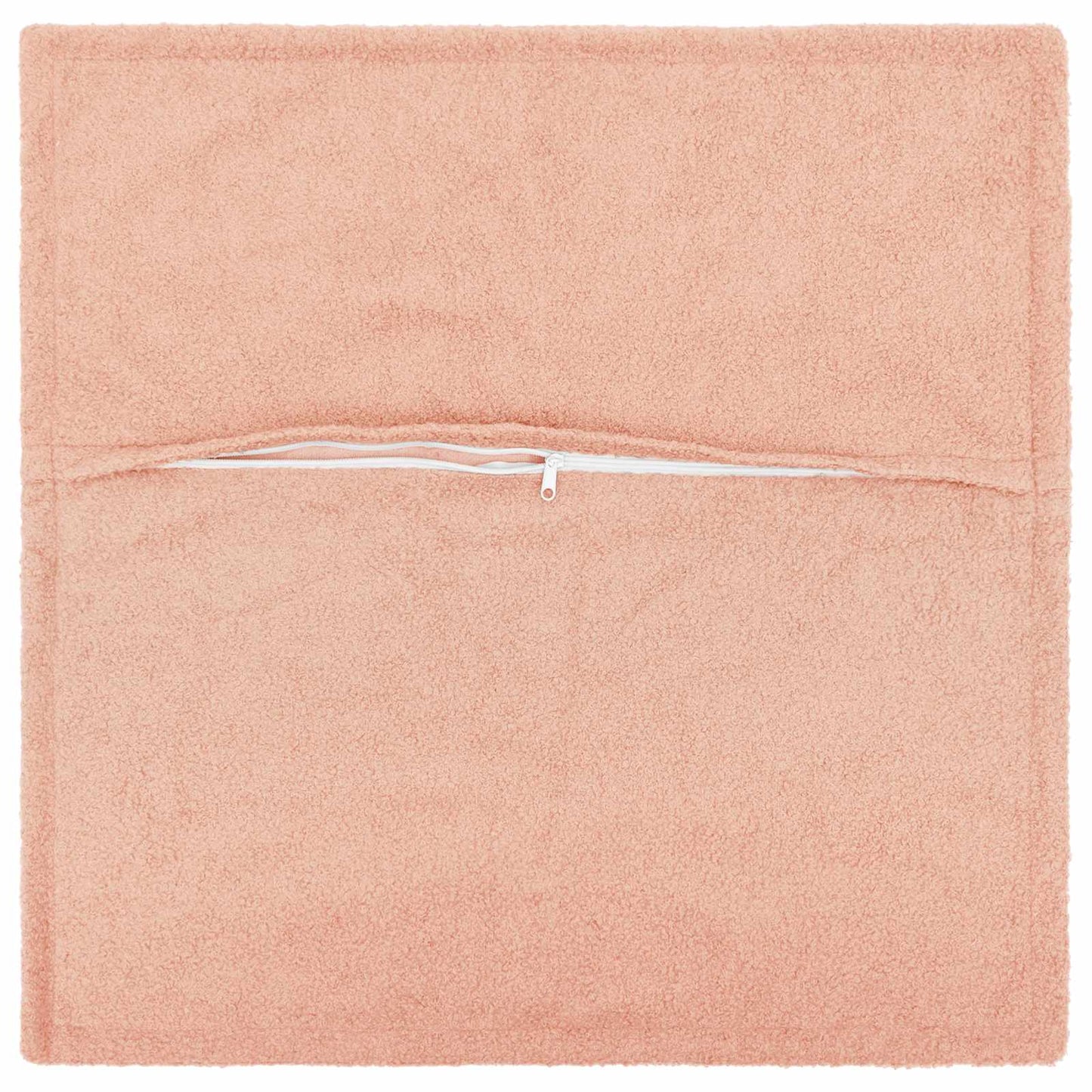 Cushion Cover 2 pcs HOUTEN Pink 35 x 35 cm Bouclé