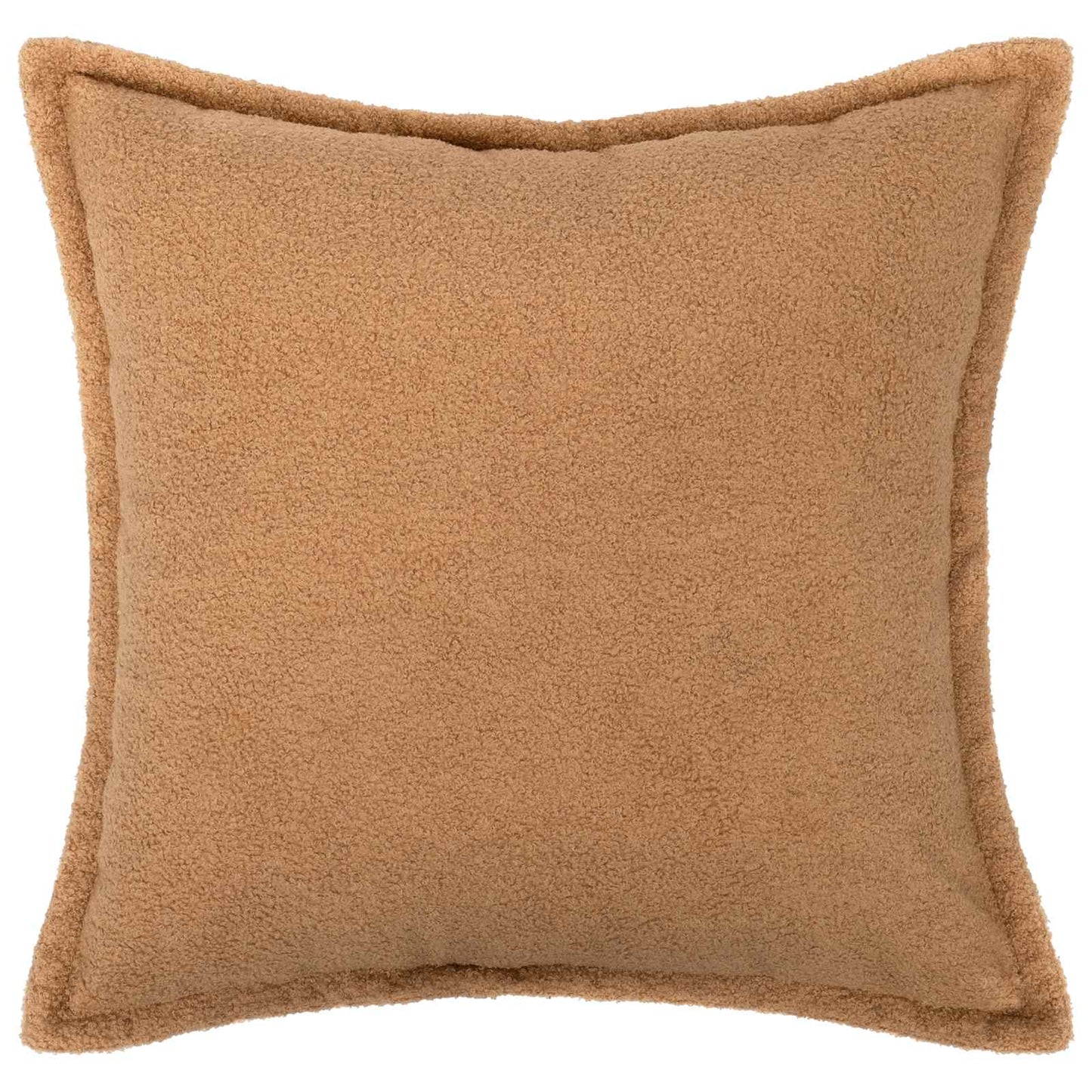 Cushion Cover 2 pcs HOUTEN Beige 35 x 35 cm Bouclé