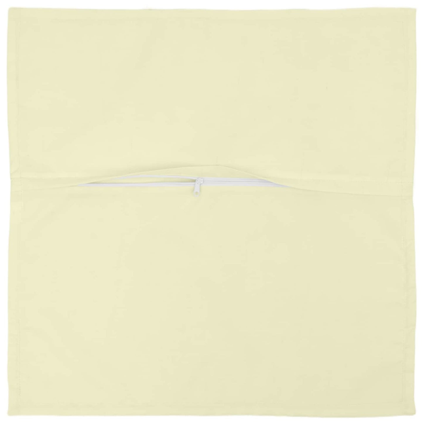 Cushion Cover 6 pcs HOUTEN Cream 35 x 35 cm Polyester