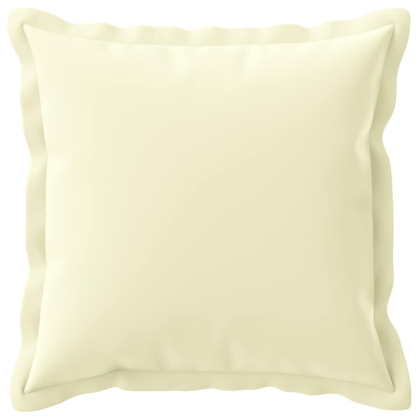 Cushion Cover 6 pcs HOUTEN Cream 35 x 35 cm Polyester