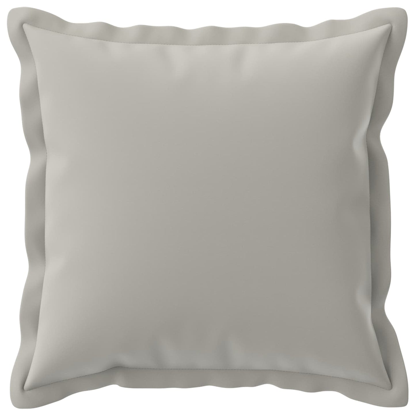 Cushion Cover 2 pcs HOUTEN Grey 35 x 35 cm Polyester