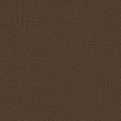 Cushion Cover 2 pcs HOUTEN Brown 40 x 40 cm Faux Linen
