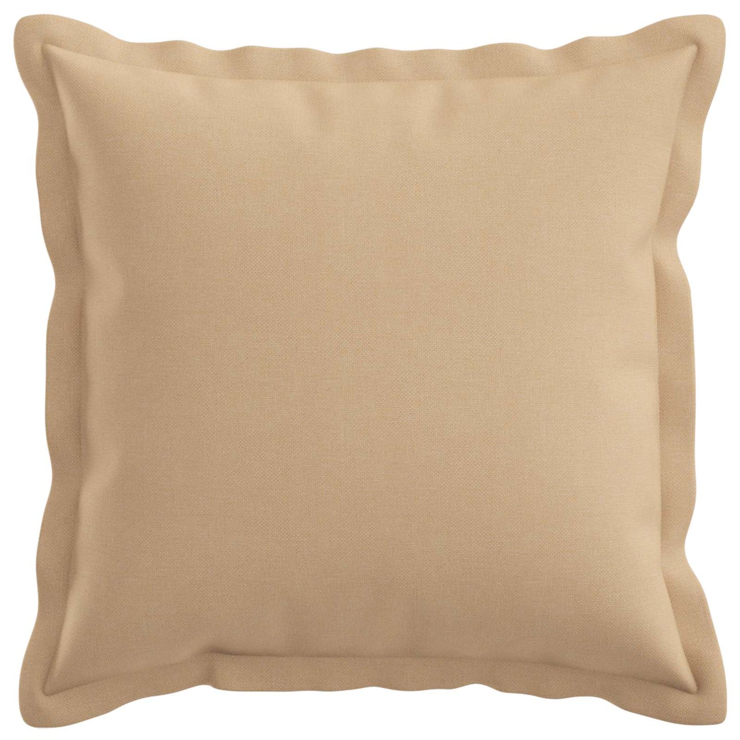 Cushion Cover 12 pcs HOUTEN Cream 40 x 40 cm Faux Linen
