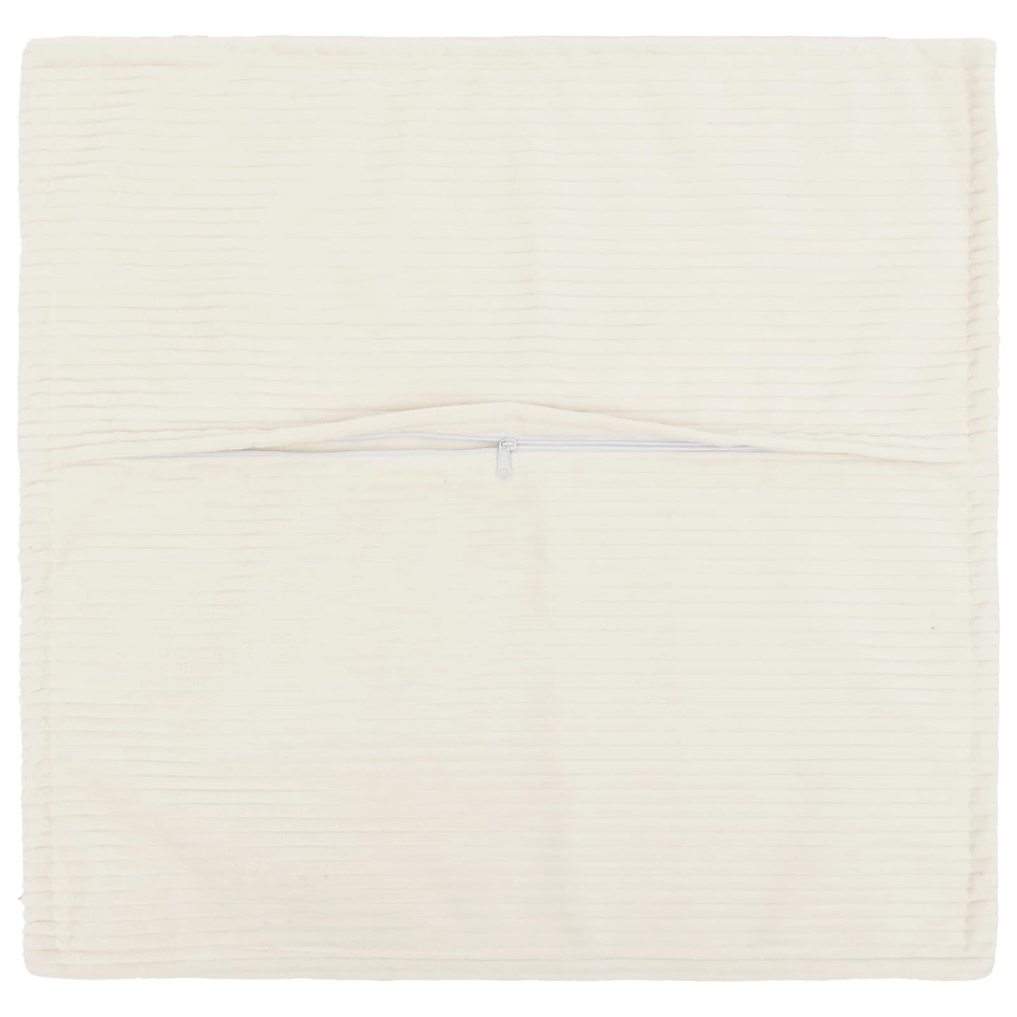 Cushion Cover 12 pcs HOUTEN Cream 40 x 40 cm Corduroy