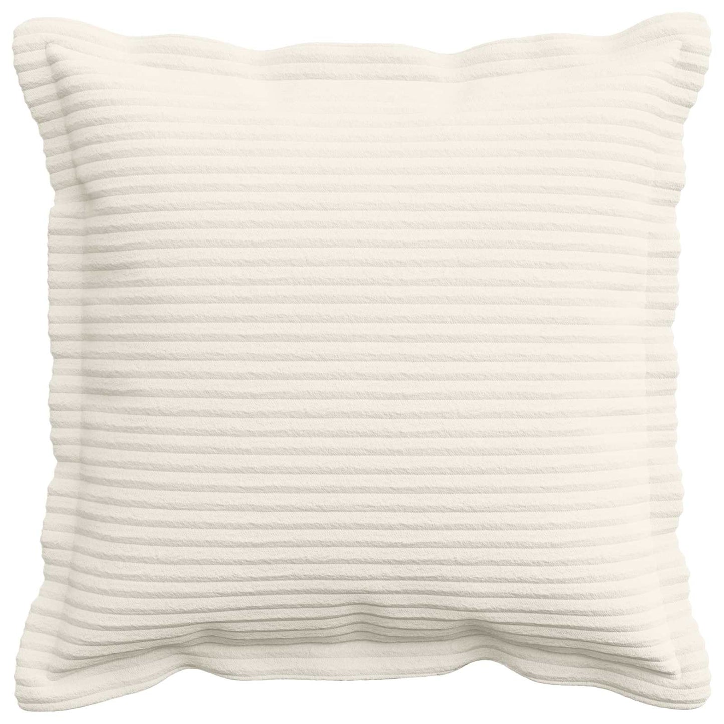 Cushion Cover 12 pcs HOUTEN Cream 40 x 40 cm Corduroy