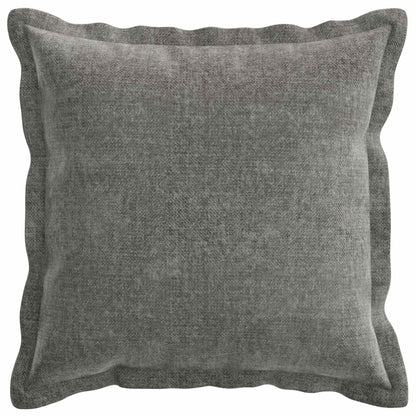 Cushion Cover 12 pcs HOUTEN Dark Grey 40 x 40 cm