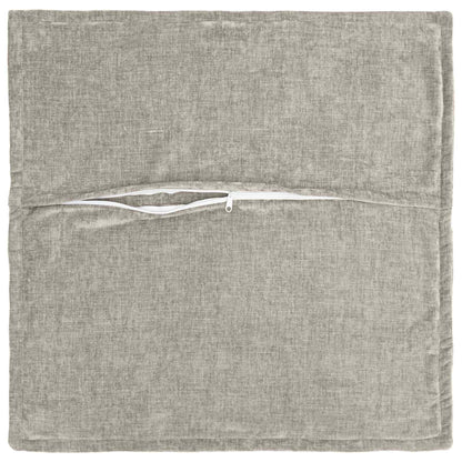 Cushion Cover 2 pcs HOUTEN Light Grey 40 x 40 cm
