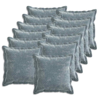 Cushion Cover 12 pcs HOUTEN Light Blue 40 x 40 cm