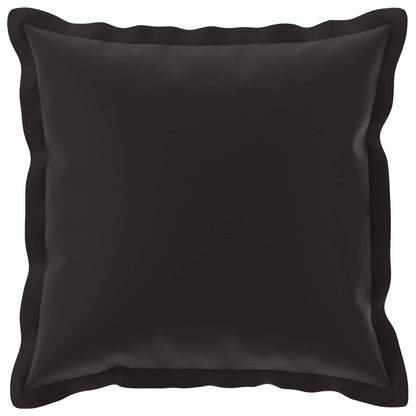 Cushion Cover 12 pcs HOUTEN Black 40 x 40 cm Polyester