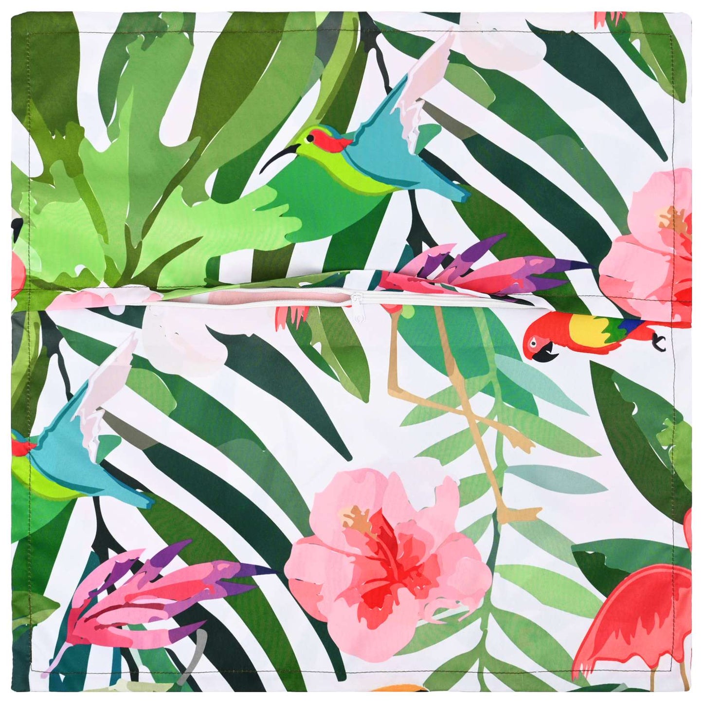 Cushion Cover 6 pcs HOUTEN Multicolour 40 x 40 cm Polyester