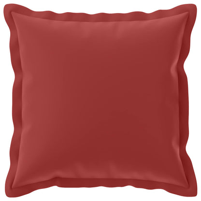 Cushion Cover 12 pcs HOUTEN Wine Red 40 x 40 cm Polyester