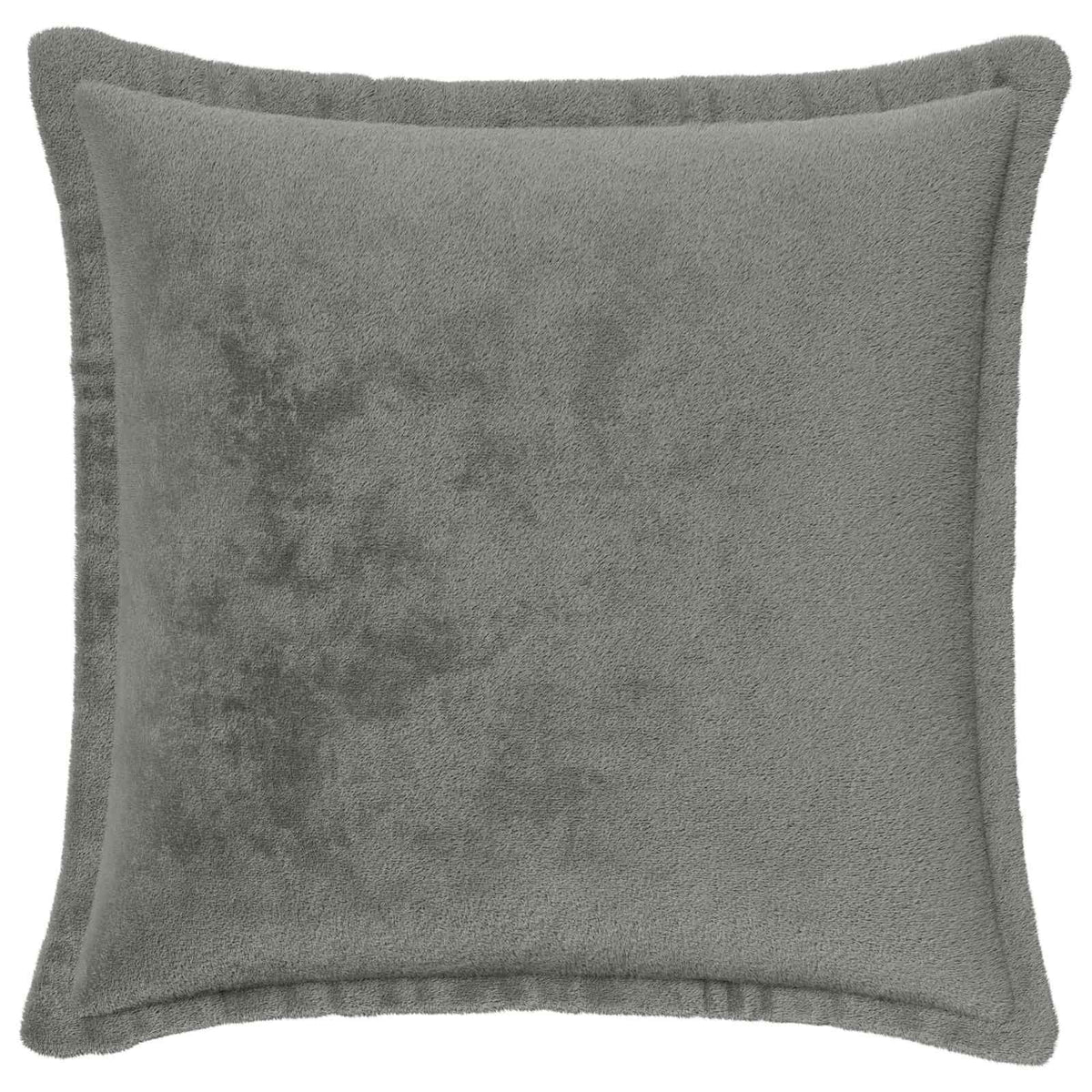 Cushion Cover 6 pcs HOUTEN Dark Grey 40 x 40 cm Flannel