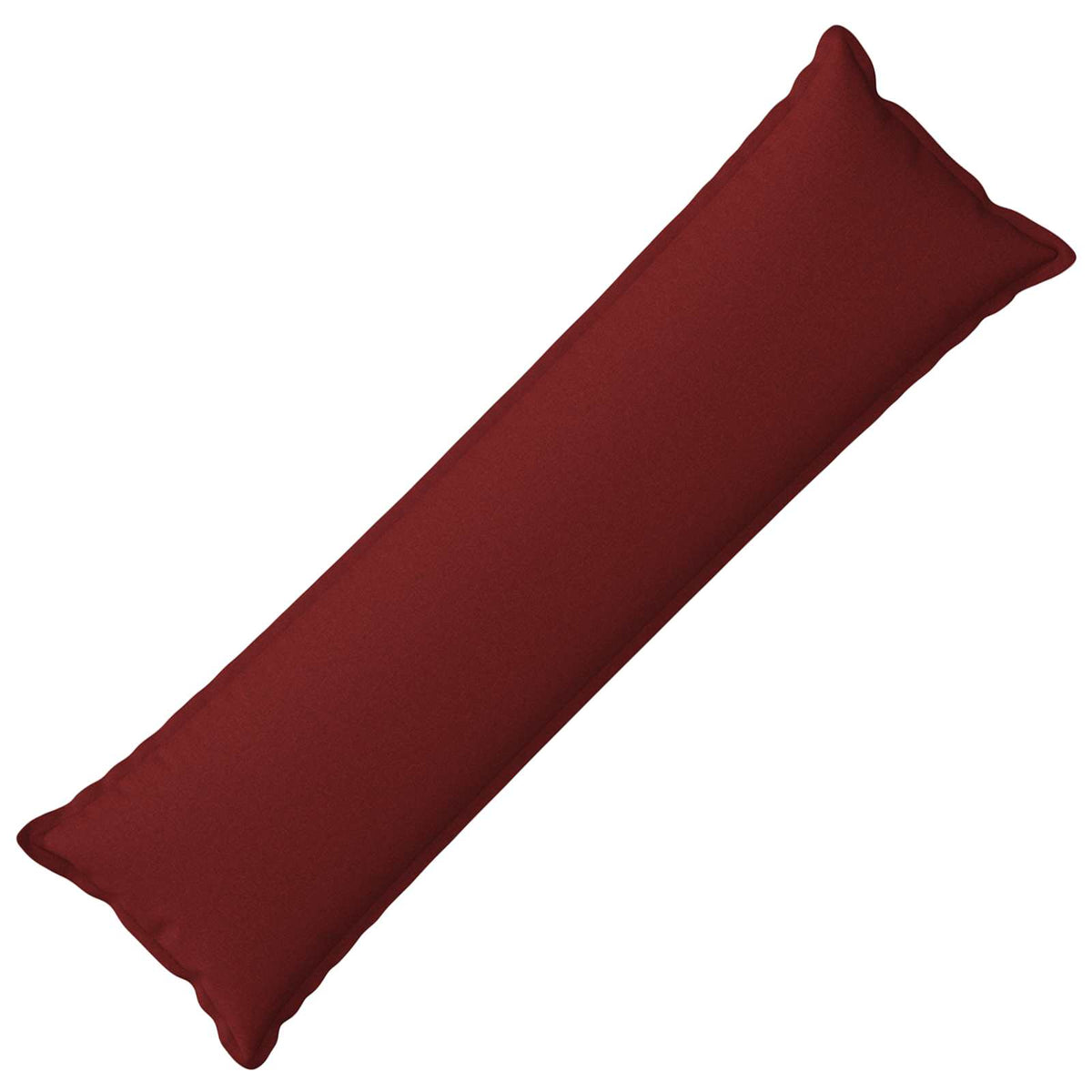 Cushion Cover HOUTEN Wine Red 40 x 145 cm Faux Linen