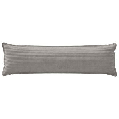 Cushion Cover 2 pcs HOUTEN Light Grey 40 x 145 cm Corduroy