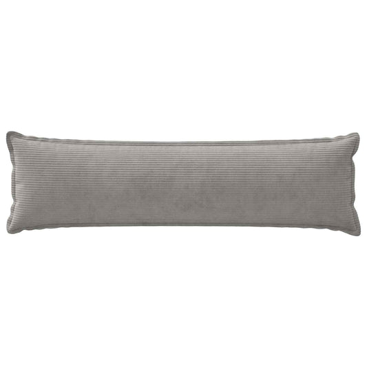 Cushion Cover 2 pcs HOUTEN Light Grey 40 x 145 cm Corduroy