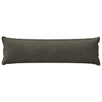 Cushion Cover HOUTEN Anthracite 40 x 145 cm Corduroy