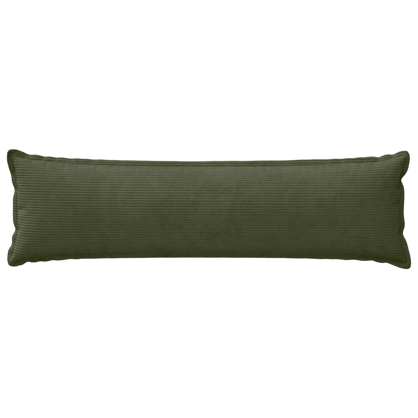 Cushion Cover 2 pcs HOUTEN Green 40 x 145 cm Corduroy
