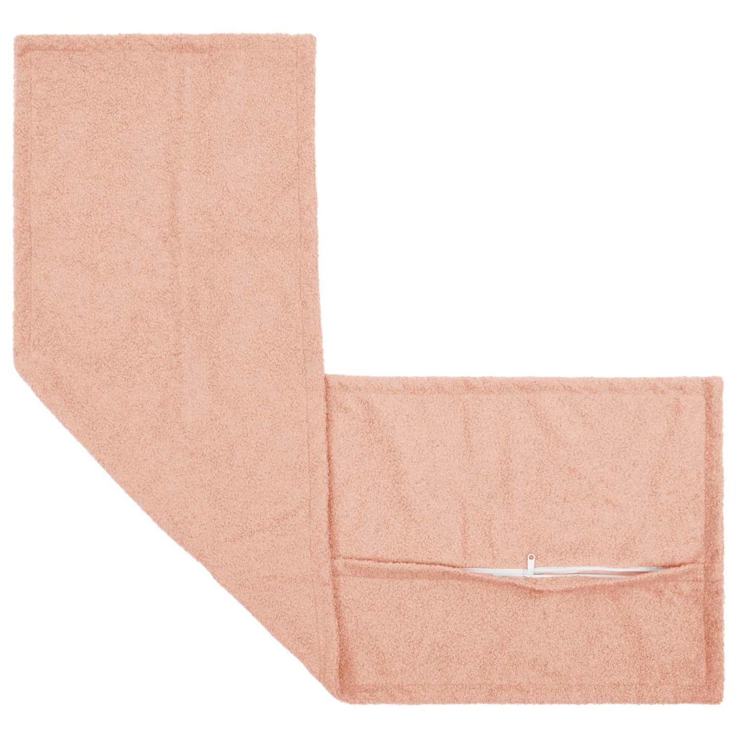 Cushion Cover HOUTEN Pink 40 x 145 cm Bouclé