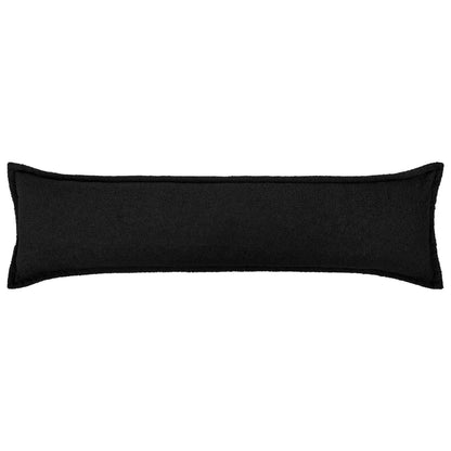 Cushion Cover HOUTEN Black 40 x 145 cm Bouclé
