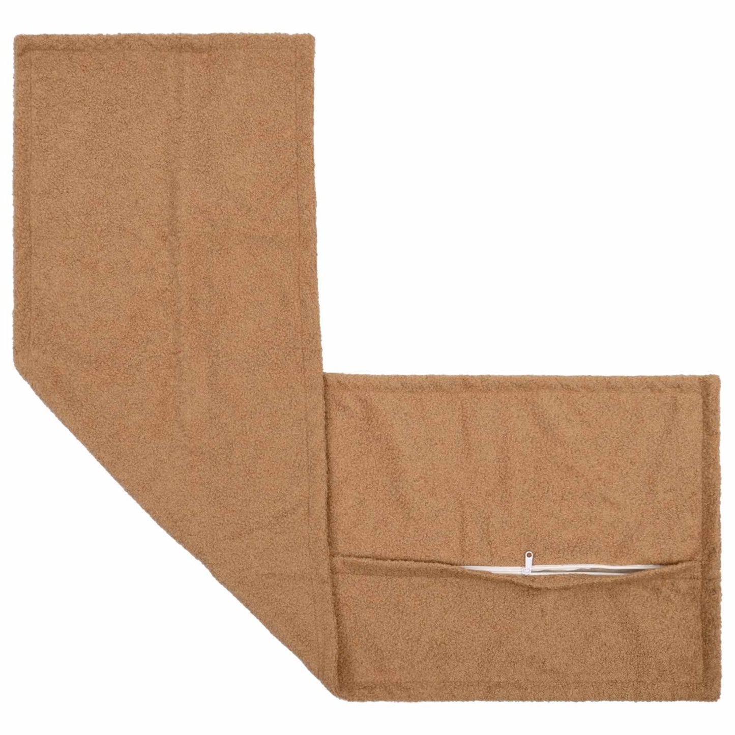 Cushion Cover HOUTEN Beige 40 x 145 cm Bouclé